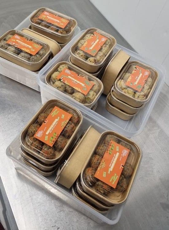 Barquettes de faladies congelées